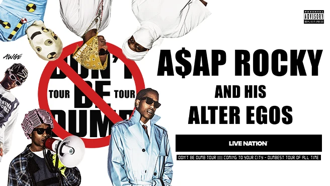 A$AP Rocky - Don't Be Dumb World Tour
