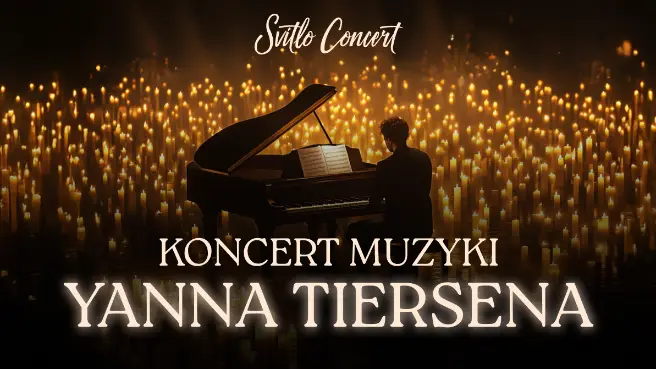 Koncert muzyki Yanna Tiersena przy świecach