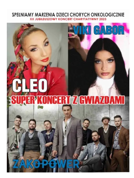 Super Koncert z Gwiazdami: Cleo, Viki Gabor i Zakopower