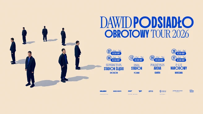 DAWID PODSIADŁO OBROTOWY TOUR 2026