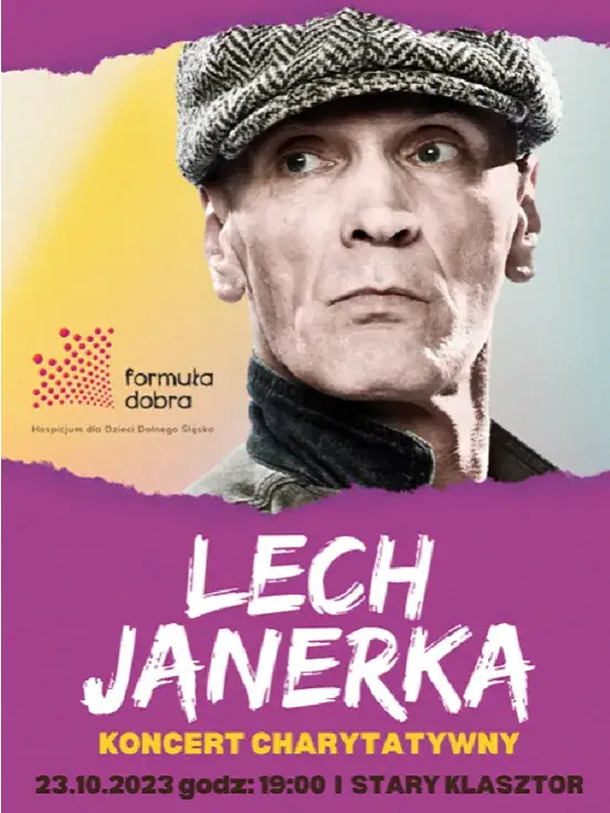 Lech Janerka - koncert charytatywny