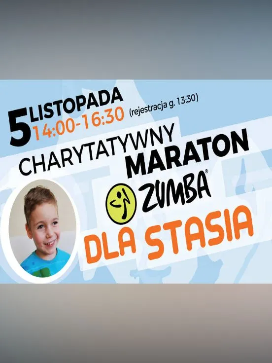Charytatywny Maraton Zumba dla Stasia