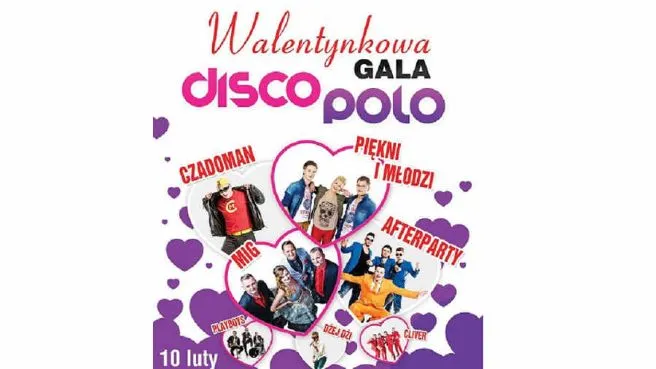 Walentynkowa Gala disco Polo
