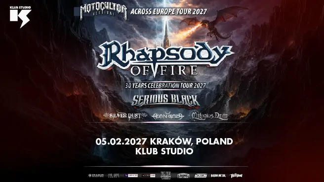Rhapsody of Fire + Serious Black + Silver Dust + Aeon Gods + Melodius Deite