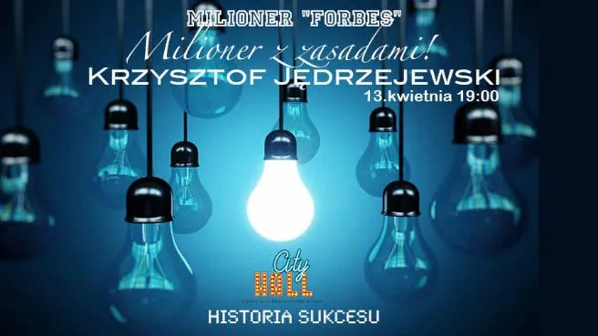 Historia Sukcesu- spotkanie z Krzysztofem Jędrzejewskim
