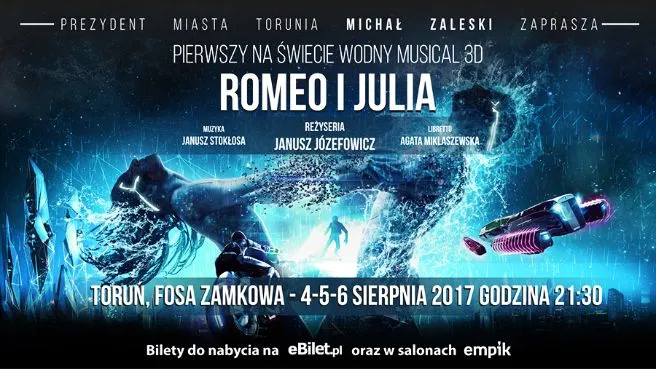 Romeo i Julia - pierwszy na świecie wodny musical 3D