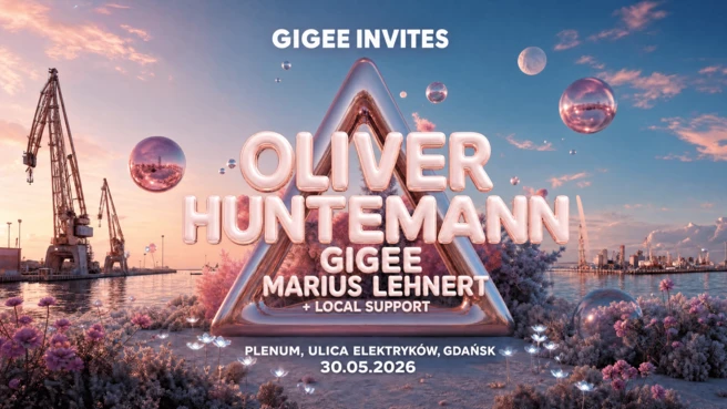 PLENUM x Oliver Huntemann with GIGEE Invites