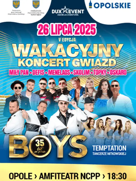 Wakacyjny Koncert Gwiazd Opole 2025