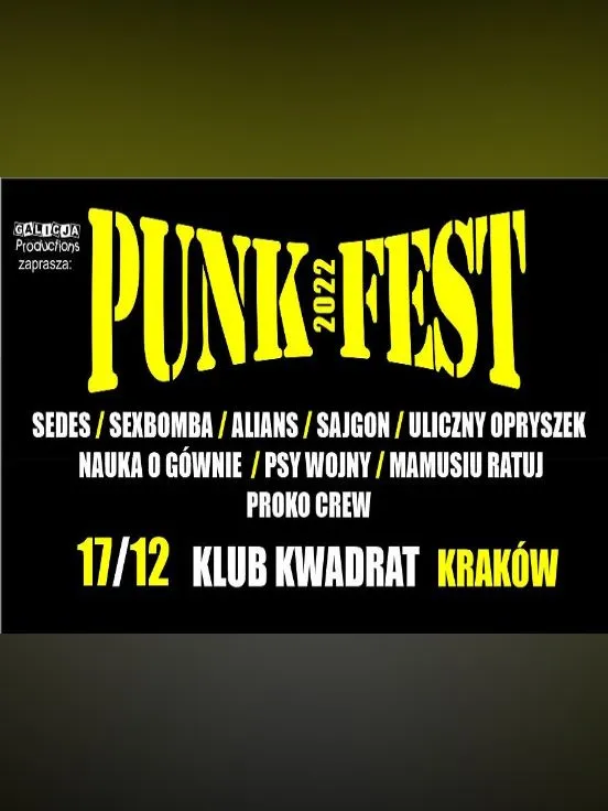 Punk Fest 2022 - Kraków