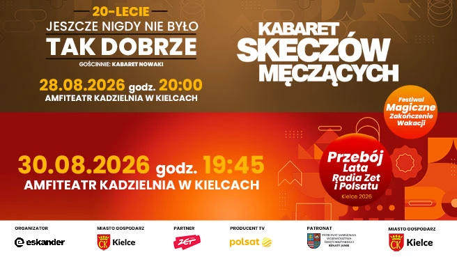 20-lecie kabaretu - Kabaret Skeczów Męczących - Jeszcze nigdy nie było tak dobrze - rejestracja TV POLSAT