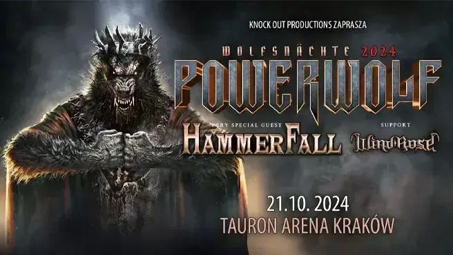 Powerwolf+ Hammerfall + Wind Rose