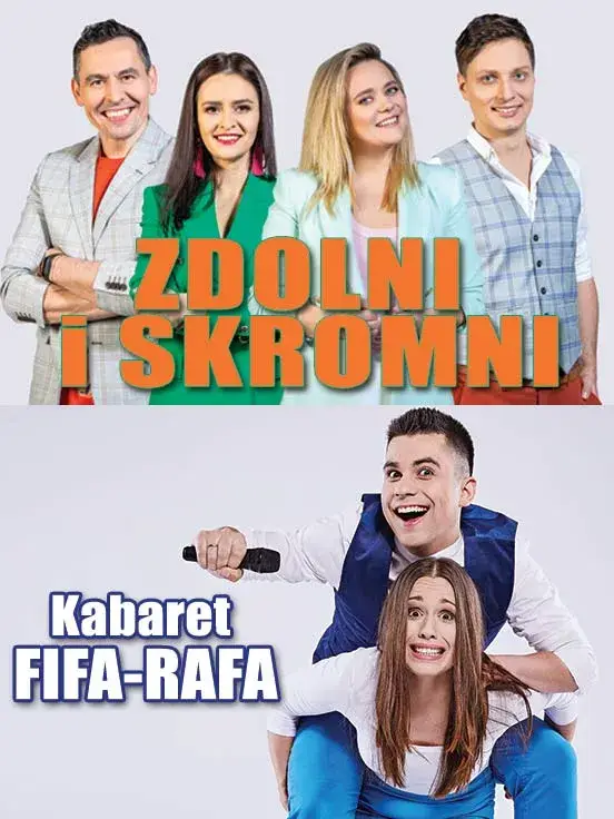 Zdolni i Skromni oraz Kabaret FiFa-Rafa - rejestracje DVD