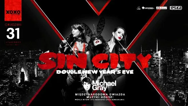 Sin City Double New Year's Eve with Michael Gray - UK