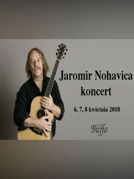 Jaromir Nohavica - koncert w Teatrze Studio Buffo
