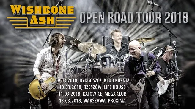 Wishbone Ash "Open Road Tour 2018"