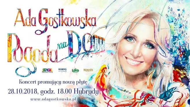 Ada Gostkowska – koncert promujący nową płytę „Pogoda na Dom”