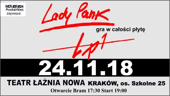 Lady Pank koncert Kraków