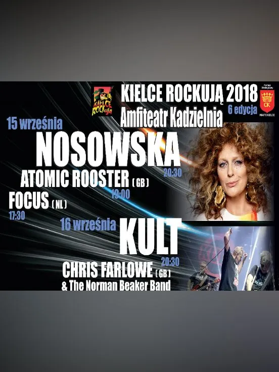 Festiwal KIELCE ROCKUJĄ VI edycja