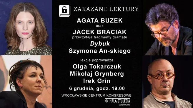 Zakazane lektury - fragmenty "Dybuka" Szymona An-skiego czytają Agata Buzek oraz Jacek Braciak