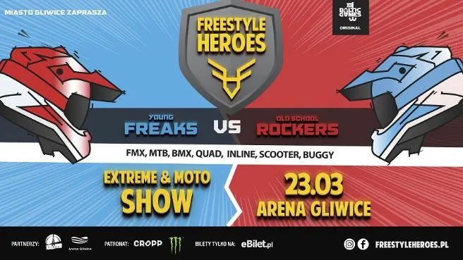 FREESTYLE  HEROES  –  EXTREME & MOTO SHOW 