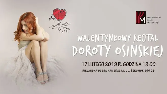 Walentynkowy recital Doroty Osińskiej