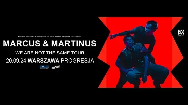 Marcus & Martinus - We Are Not The Same Tour 