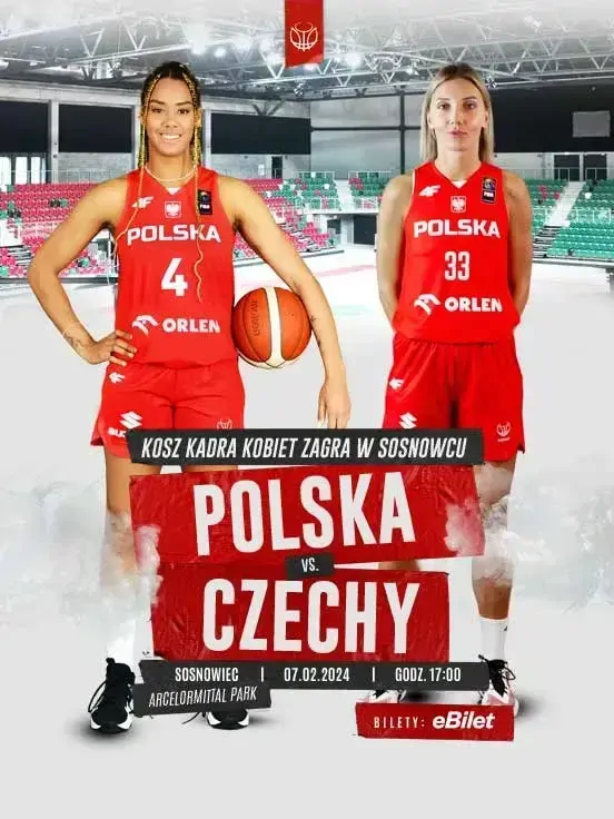 Mecz Reprezentacji Polski Koszykarek POLSKA-CZECHY