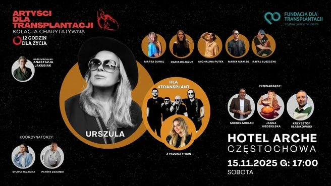 ,,Artyści dla Transplantacji" - kolacja charytatywna