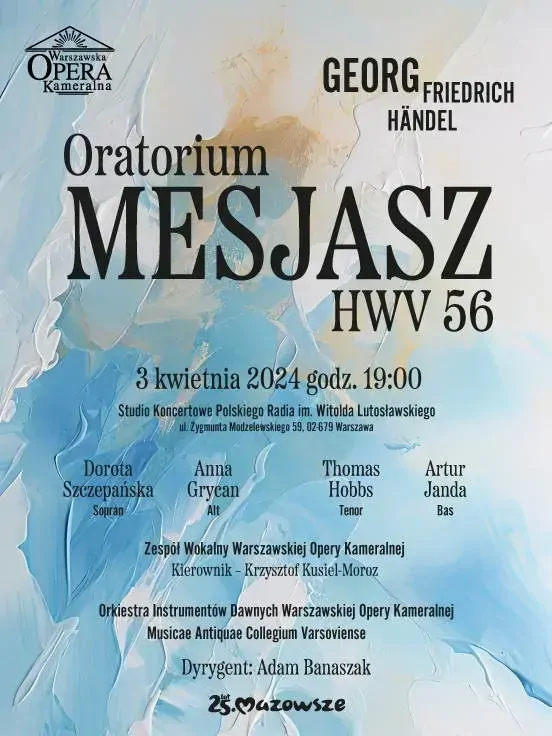 Oratorium Mesjasz HWV 56 Georg Friedrich Händel