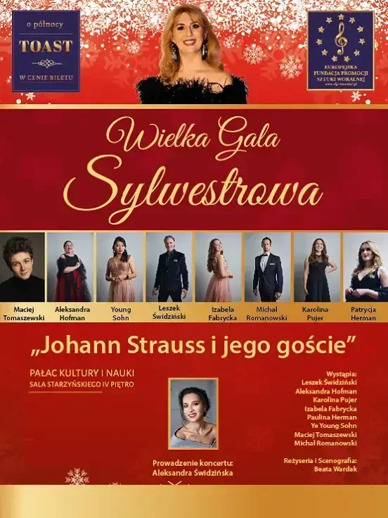 Wielka Gala Sylwestrowa- Johann Strauss i jego goście