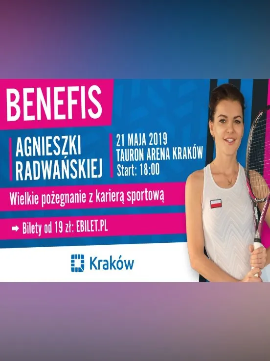 Benefis Agnieszki Radwańskiej