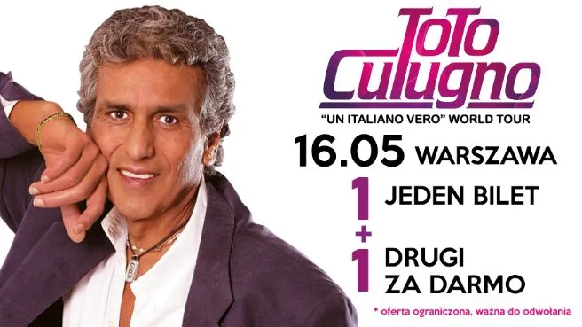 Toto Cutugno – „Un Italiano Vero” World Tour
