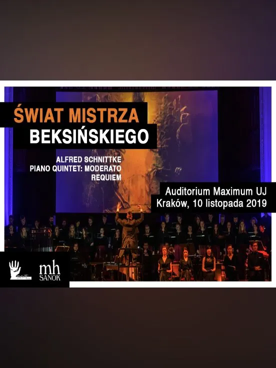 ŚWIAT MISTRZA BEKSIŃSKIEGO - Koncert multimedialny + Wystawa obrazów