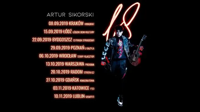 Artur Sikorski - 18 TOUR