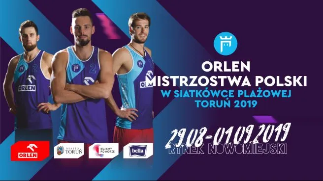 ORLEN Mistrzostwa Polski w siatkówce plażowej Toruń 2019