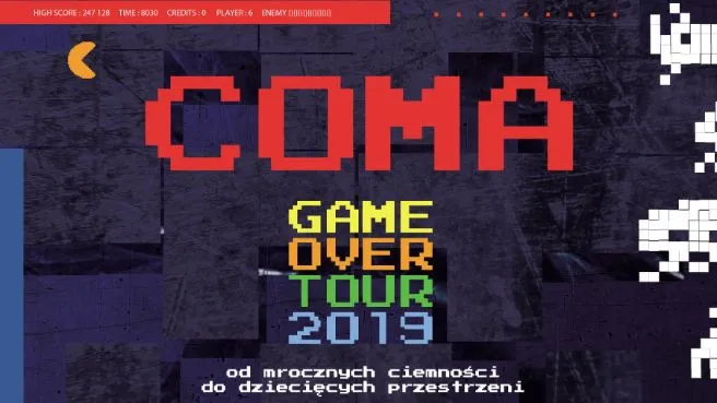 Coma - Game Over Tour 2019