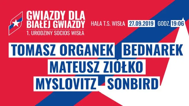 Gwiazdy dla Białej Gwiazdy - 1. Urodziny Socios Wisła