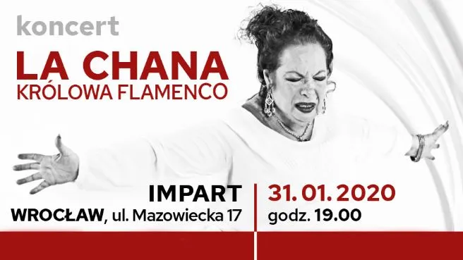 Koncert La Chana - królowa flamenco 