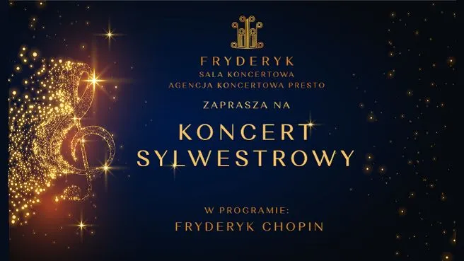 Koncert Sylwestrowy w Sali koncertowej Fryderyk