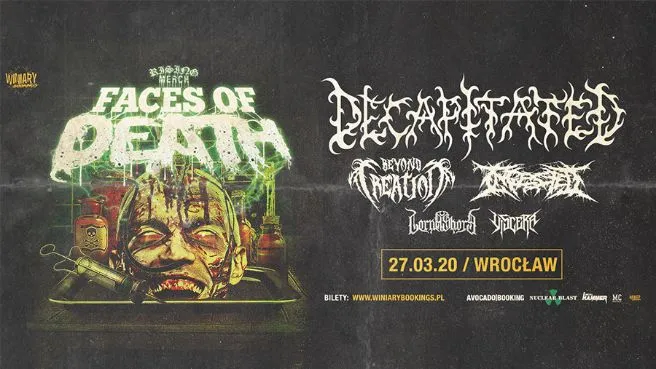 Avocado Booking presents: Rising Merch Faces Of Death 2020 - Wrocław