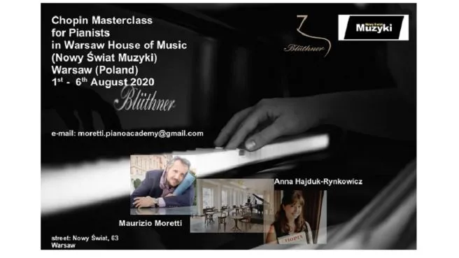 Chopin Masterclass: Recital Fortepianowy / Piano Recital