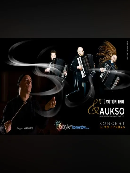 Motion Trio  & AUKSO - koncert online