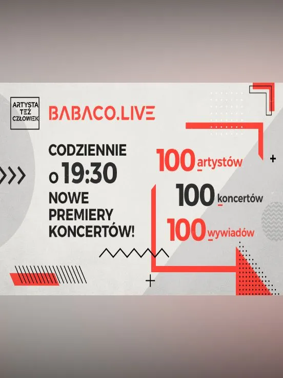 Artysta też Człowiek - koncerty online
