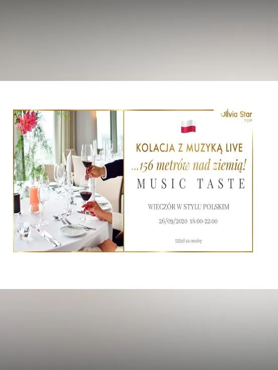Music Taste - kolacja komentowana w stylu polskim