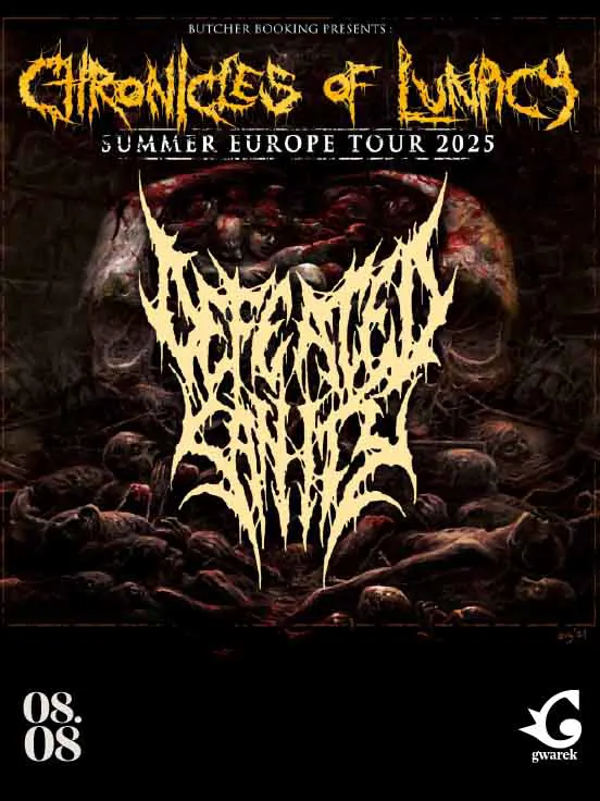 Defeated Sanity - Chronicles of Lunacy Summer Europe Tour 2025