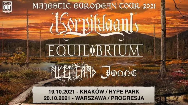 Korpiklaani+ Equilibrium + Nytt Land + Jonne