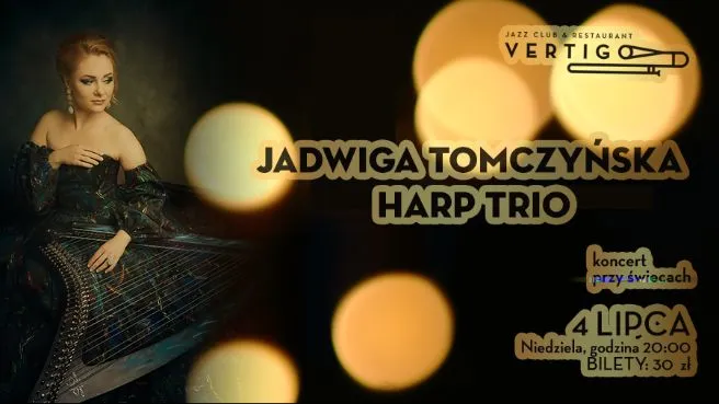 Vertigo Blues Presents: Jadwiga Tomczyńska Harp Trio