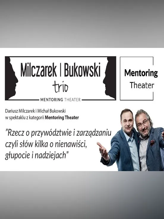 Milczarek Bukowski Trio - Mentoring Theater