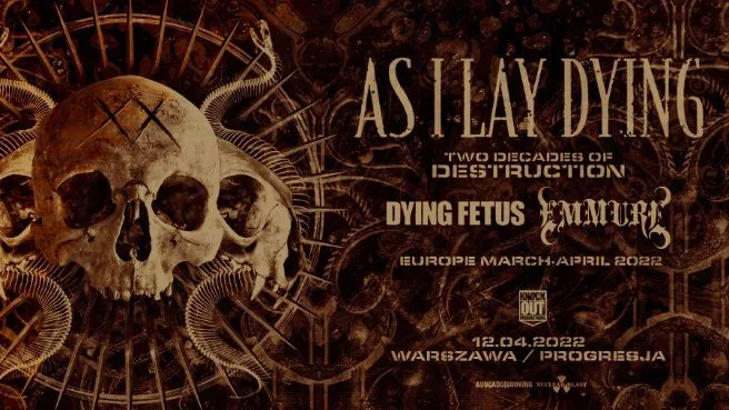 As I Lay Dying + Dying Fetus, Emmure