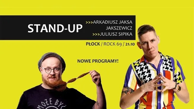 Stand-up Comedy: Juliusz Sipika, Arkadiusz Jaksa Jakszewicz
